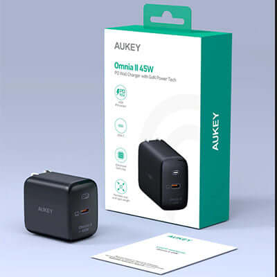 Aukey PA-B2T 45W USB-C PD Charger Corporate Gifts Singapore