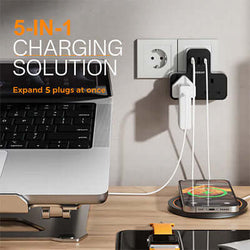 TESSAN Multi Plug Extension Wall Adapter with USB C Corporate Gifts Singapore