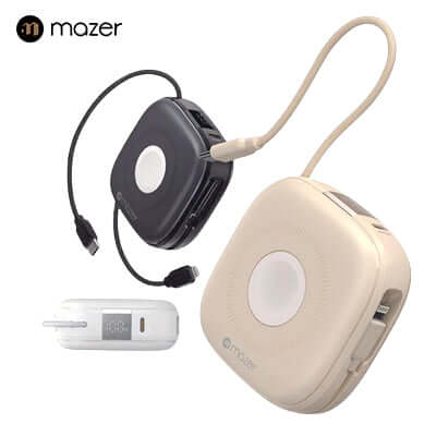 Mazer MagLink18i 10,000mAh Magnetic Wireless + Apple Watch Charging Power Bank Corporate Gifts Singapore