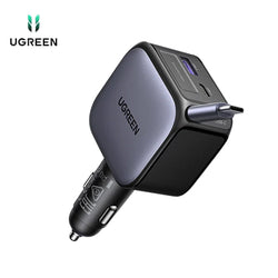 UGREEN Nexode Car Charger 90W with Retractable USB-C Cable