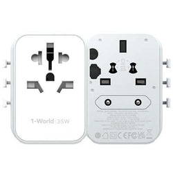 Momax 1-World 5-Port Travel Charger 35W Corporate Gifts Singapore