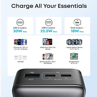 Anker Zolo Powerbank 10000mAh 30W Fast Charging A110J