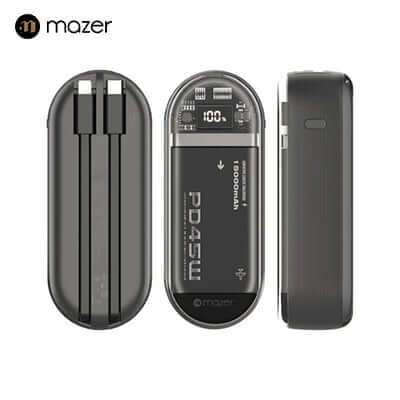 Mazer PowerCharge Link 1545 15000mAh PD45W Power Bank Corporate Gifts Singapore