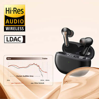 SOUNDPEATS Capsule3 Pro Powerful Hybrid Active Noise Cancelling Wireless Earbuds Corporate Gifts Singapore