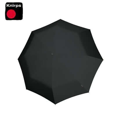 Knirps U.900 Ultralight XXL Manual Umbrella in black, showcasing its large canopy for ultimate rain protection.