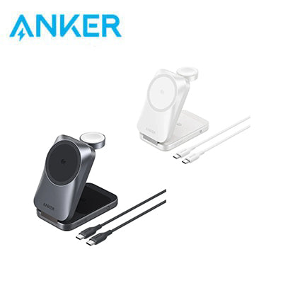 Anker Prime 3-in-1 MagGo 25W Qi2.2 AirCool Foldable Magnetic Wireless Charger B25N1