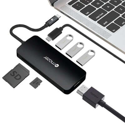 Mazer USB-C Multiport Hub 7-in-1 Corporate Gifts Singapore