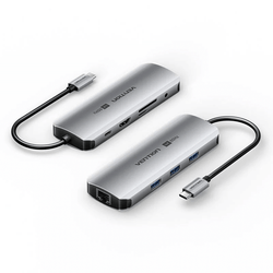 Vention 9-in-1 USB-C Docking Station with Ethernet