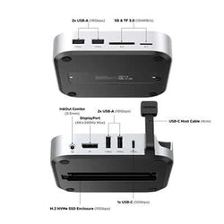 UGREEN Mac mini M4 Dock with 4K144Hz Display Port and SSD Enclosure