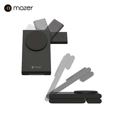 Mazer MagFold Three 3-in-1 Wireless Charger Corporate Gifts Singapore