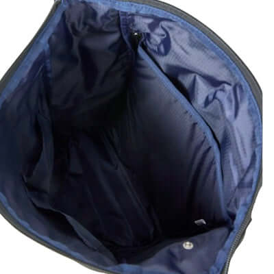 Interior view of Anello Parcel Backpack showcasing spacious compartments, ideal for everyday use and corporate gifts.