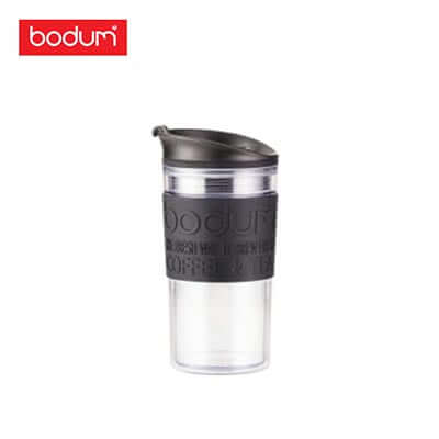 Bodum Travel Mug 0.35L with double-wall insulation for maintaining beverage temperature