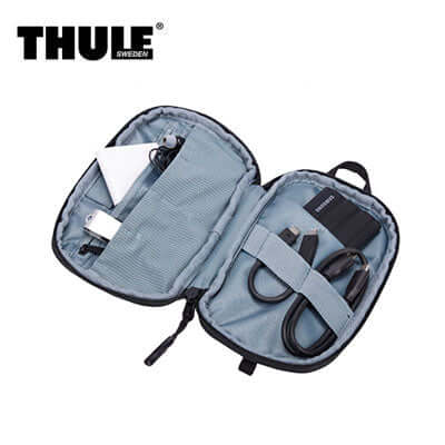 Thule Subterra 2 Powershuttle Mini Organizer with compartments for cables and accessories, ideal as a Corporate Gift.