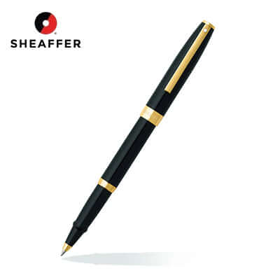 Sheaffer® SAGARIS Gloss Rollerball Pen with a sleek design, ideal for corporate gifts and professional settings.