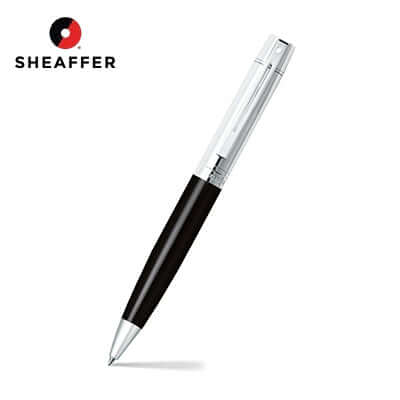 Sheaffer® 300 Glossy Ballpoint pen elegantly showcased, ideal for corporate gifts and exceptional writing performance.