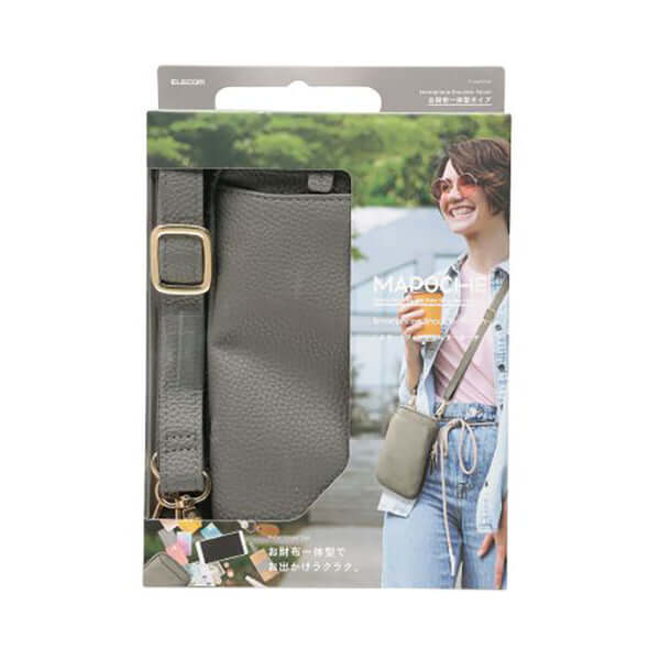 ELECOM P-MAP01 Smartphone Shoulder Pouch with Zipper Corporate Gifts Singapore