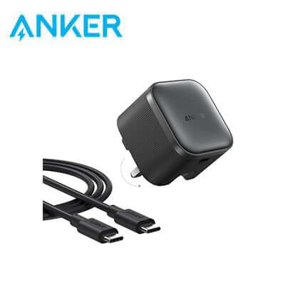 Anker Nano USB C 45W Foldable PPS Fast Charger B2692 with USB C cable for rapid charging