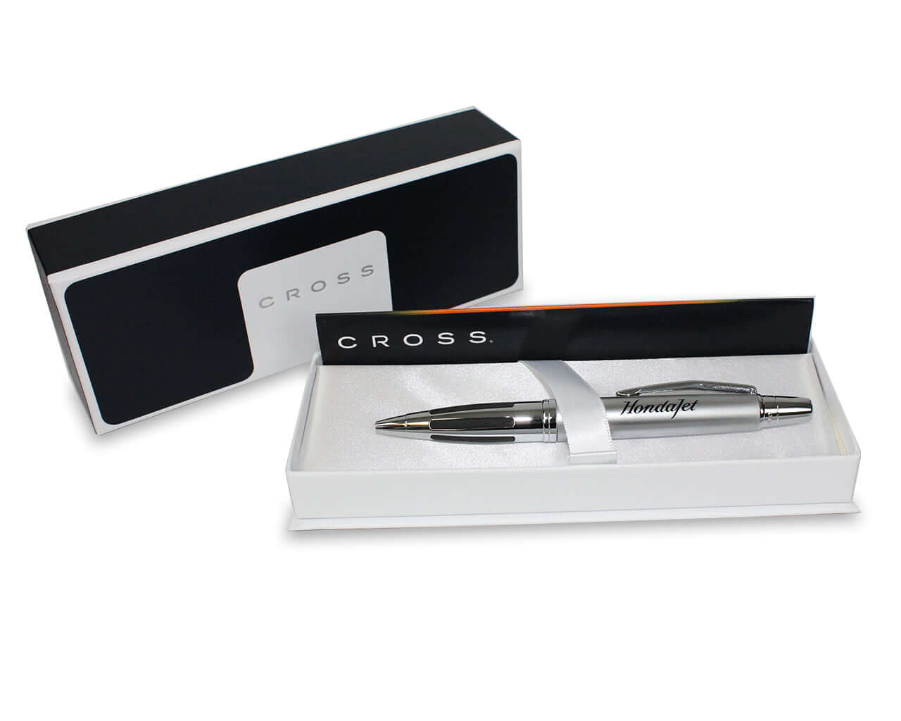 Cross Chrome Blue Lacquer Ballpoint - Calais Collection Corporate Gifts Singapore