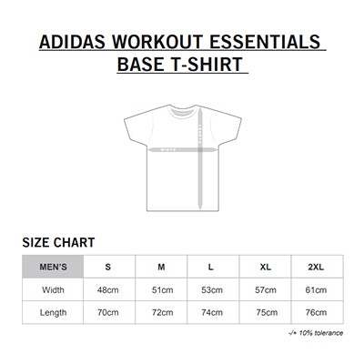 Adidas Workout Essentials Base T-shirt