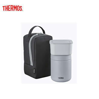 Thermos JBY-801 Food Jar with Container and Carrier Bag for meals on-the-go, perfect as a Corporate Gift.
