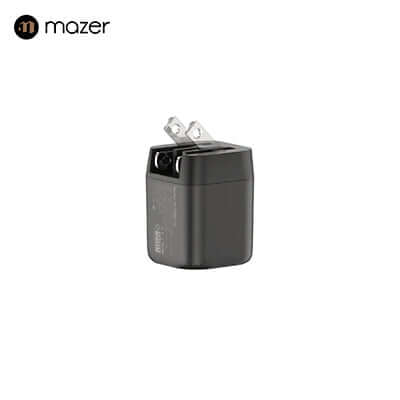 Mazer GaNPrestige 20W GaN Wall Charger US + UK Pin (2 Ports) Corporate Gifts Singapore