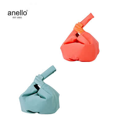 Anello Souffle Balloon Tote Bag in coral and blue, stylish and functional corporate gift.