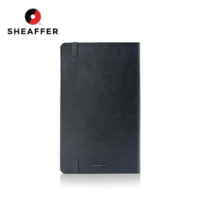 Sheaffer Medium Notebook in sleek black design, a perfect corporate gift for writers.