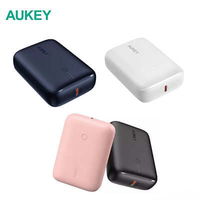 Aukey PB-N83S 10,000MAH 22.5W Powerbank Portable Charger Corporate Gifts Singapore