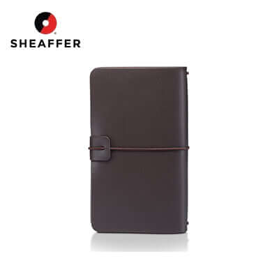 Sheaffer Leather Quikrite Journal in luxurious leather, perfect for corporate gift and journaling.