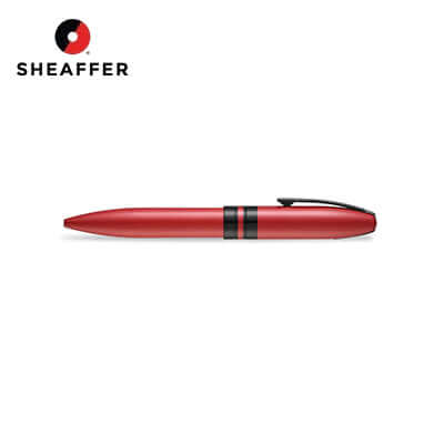Sheaffer® ICON Metalic Ballpoint Pen in red, ideal for corporate gifts with elegant design and functionality.