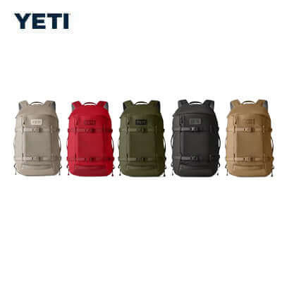 Yeti Crossroads® 27L Carry On Backpack in multiple colors, perfect for travel and daily use as a corporate gift.