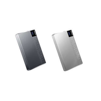 Remax MP-6 Magnetic Wireless Charging Powerbank 10000mAh in silver and gray color options