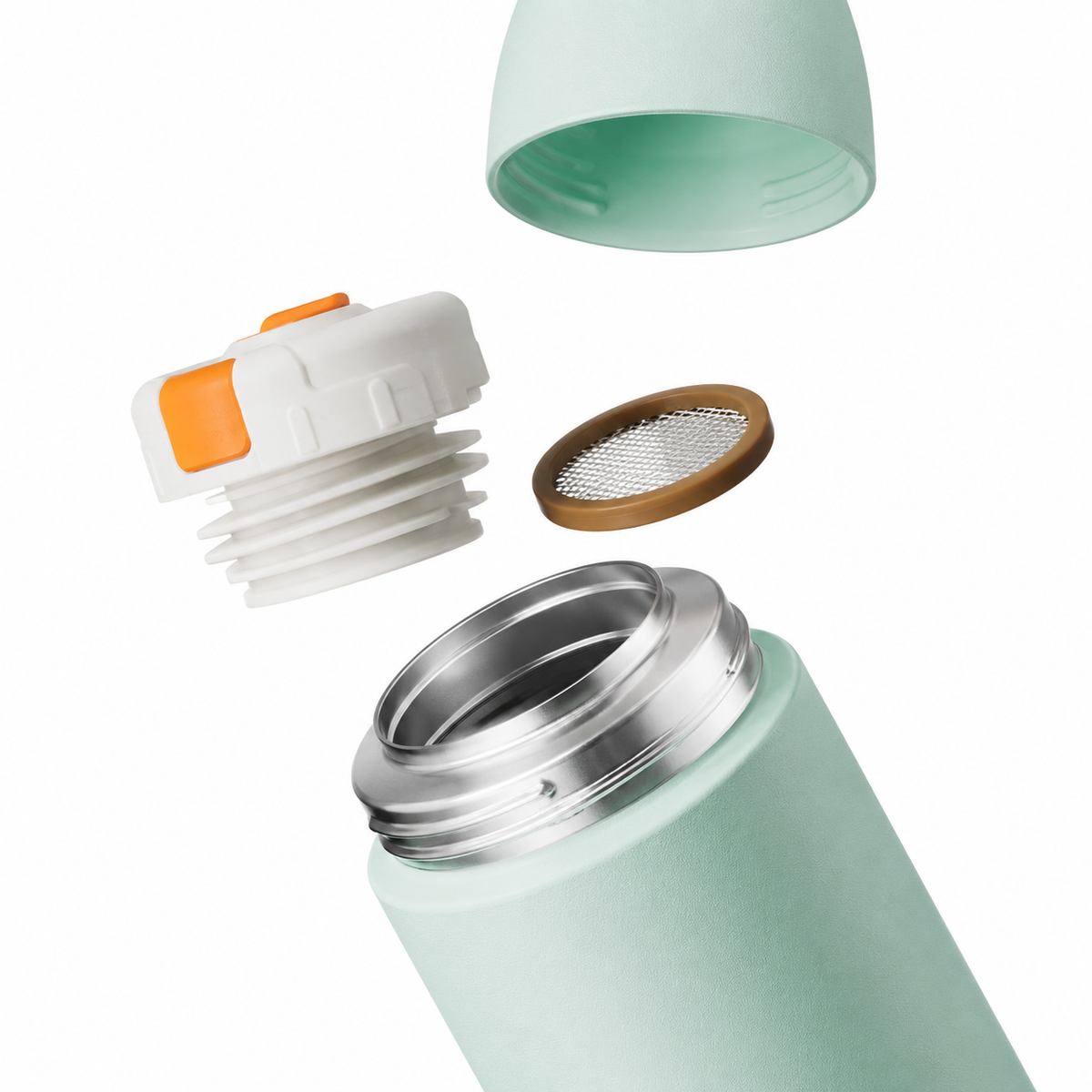 500ml 2-in-1 Bottle with Cup Lid