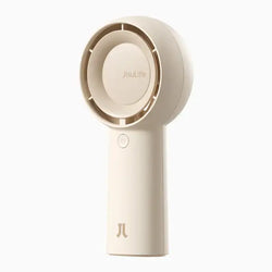 JisuLife Handheld Fan Life5 Plus in beige, perfect for corporate gift Singapore and personal cooling needs.
