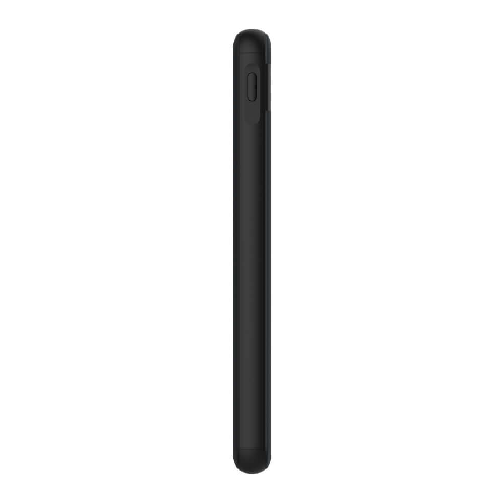 Verbatim 10000mAh 18W PD & QC 3.0 Power Pack side view displaying its sleek design.