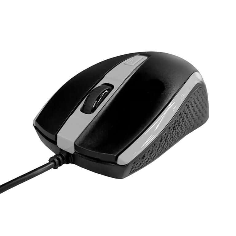 Verbatim USB Optical Wired Mouse 66513 in black, designed for comfort, precision, and ergonomic use.