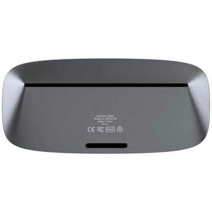 Verbatim 13-in-1 Type C Docking Station with AC Adaptor 100W back view showcasing ports and design.