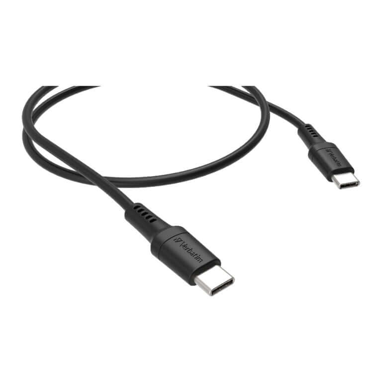 Verbatim Type C to Type C Sync & Charge Cable 66667 for fast charging and data transfer