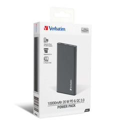 Verbatim 10000mAh 20W PD & QC 3.0 Power Pack Corporate Gifts Singapore