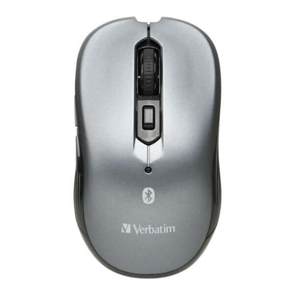 Verbatim Bluetooth 5.0 2.4GHz Wireless Mouse 66859 in sleek gray design, ideal for corporate gifts.