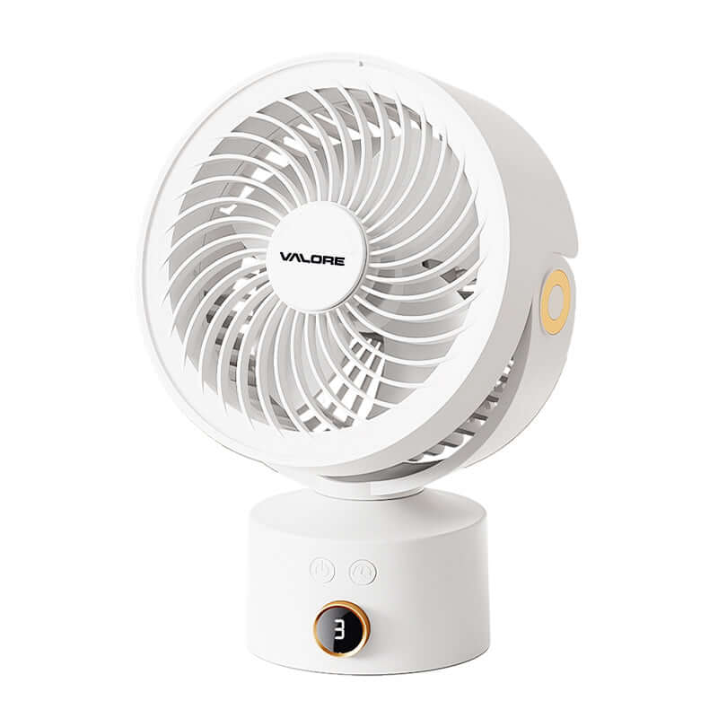 Valore Desktop Fan with Digital Display (FA-005) Corporate Gifts Singapore