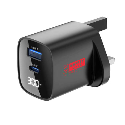 Valore PD30W GaN Wall Charger with Digital Display (PA-001) Corporate Gifts Singapore