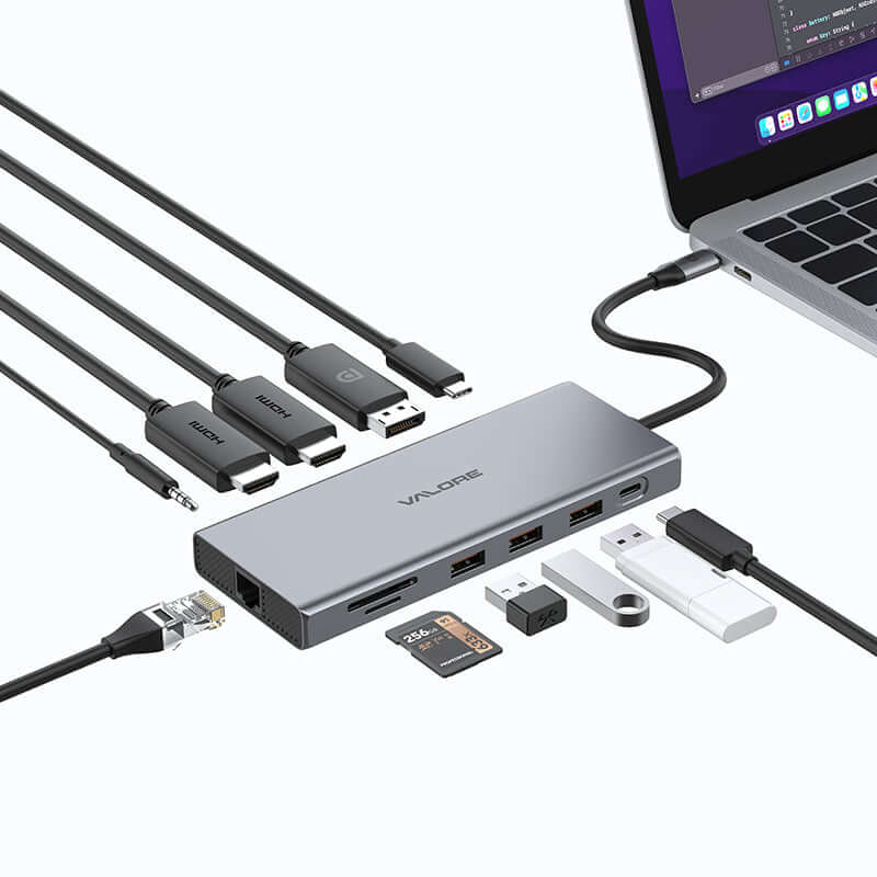 Valore 12-in-1 USB-C Hub (MH-004) Corporate Gifts Singapore