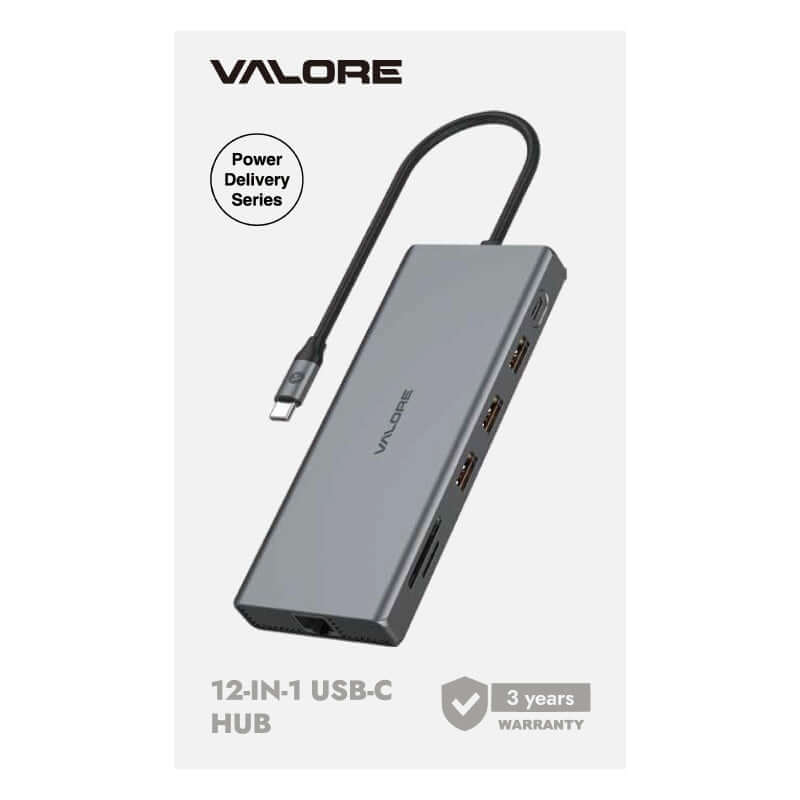 Valore 12-in-1 USB-C Hub (MH-004) Corporate Gifts Singapore