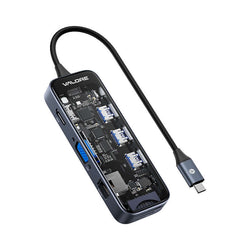 Valore 10-in-1 USB-C Transparent Hub (MH-007) Corporate Gifts Singapore