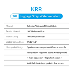 Vention Water-Repellent Laptop Backpack KRRB0