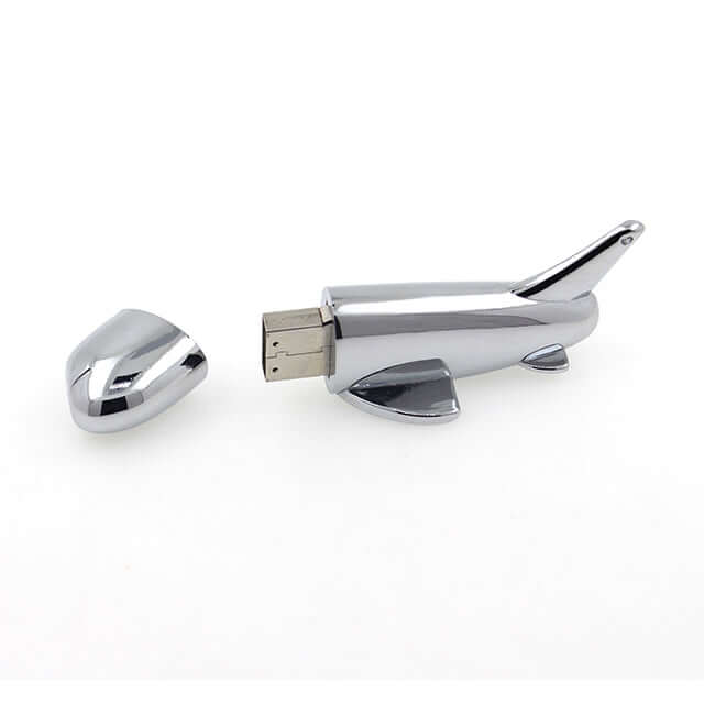 Metal USB Drive in Jet shape Corporate Gifts Singapore