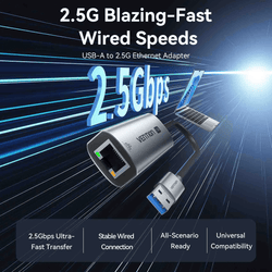 Vention USB-A to 2.5G Ethernet Adapter