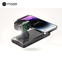 Mazer MagAir14 Duo 10,000mAh Magnetic Wireless Power Bank Corporate Gifts Singapore