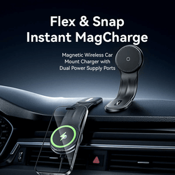Vention Magnetic Wireless Car Mount Charger 15W